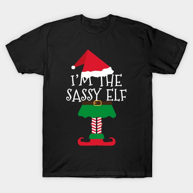 I'm the Sassy Elf T-Shirt by Skylane